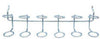 Crawford Zinc Plated Silver Steel 11.8 in. Multi-Tool Peg Hook Rack 1 pk