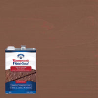 Thompson's WaterSeal Solid Chestnut Brown Waterproofing Wood Stain and Sealer 1 gal