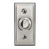 Heath Zenith Satin Nickel Silver Metal Wired Pushbutton Doorbell