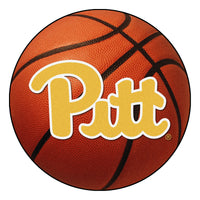 University of Pittsburgh Basketball Rug - 27in. Diameter