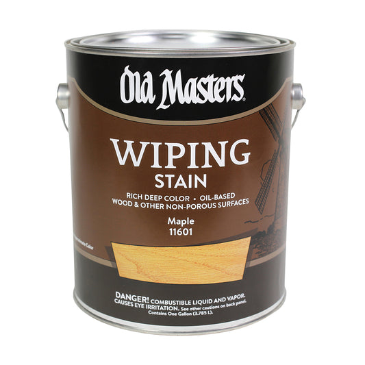 Old Masters Semi-Transparent Maple Oil-Based Wiping Stain 1 gal. (Pack of 2)