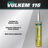 Vulkem 116 White Polyurethane Window and Door Caulk Sealant 10.1 fl. oz. (Pack of 12)