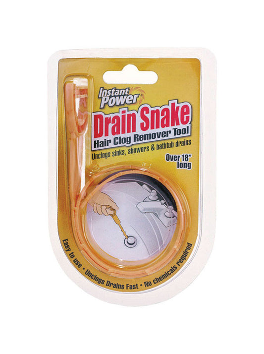 Instant Power Drain Snake Plastic Clog Remover 16 Oz.