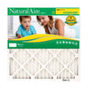 AAF Flanders NaturalAire 12 in. W x 20 in. H x 1 in. D Polyester 8 MERV Pleated Air Filter (Pack of 12)