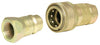 Apache Steel 3/8 in. D X 3/8 in. D Hydraulic Coupler 2 pk