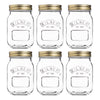Kilner Regular Mouth Preserve Jar 17 oz 6 pk (Pack of 2)