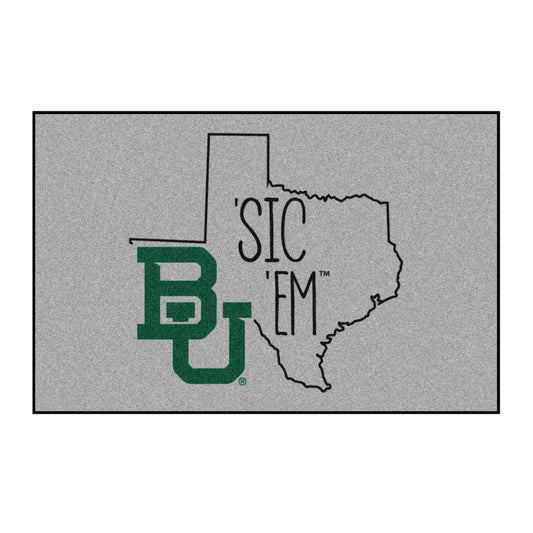 Baylor University Southern Style Rug - 19in. x 30in.