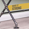 Bk Products 1/4 In. Fpt  X 1/4 In. Dia. Mpt Black Malleable Iron Street Elbow