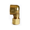 1/4 in. Compression X 1/4 in. D FPT Brass 90 Degree Elbow (Pack of 5)