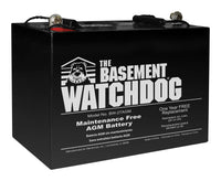 The Basement Watchdog 9 in. H X 10-1/4 in. W X 6-1/2 in. L Maintenance Free Battery For BW-27AGM - Open Box