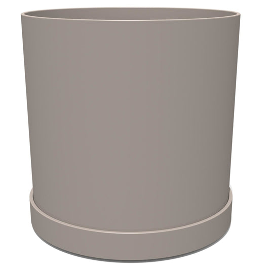 Bloem Pebble Stone Resin UV-Resistant Round Mathers Planter 9.625 H x 10 Dia. in.