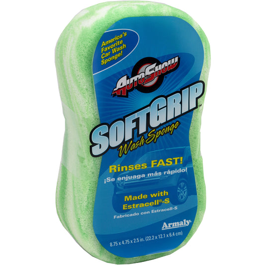 AutoShow SoftGrip 8.75 in. L X 4.75 in. W Sponge (Pack of 12)