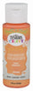 Rust-Oleum Testors Craft Fluorescent Orange Water-Based Paint Interior 2 oz
