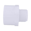 Charlotte Pipe 1 in. MPT X 1-1/4 in. D Slip PVC Adapter 1 pk
