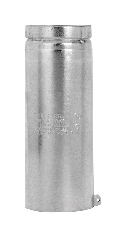 Selkirk 3 in. Dia. x 12 in. L Aluminum Round Gas Vent Pipe (Pack of 2)