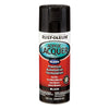 Rust-Oleum Automotive Lacquer Gloss Black Automotive Acrylic Lacquer Spray 12 oz (Pack of 6)