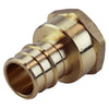 Apollo PEX-A 3/4 in. Expansion PEX in to T X 3/4 in. D FNPT  Brass Adapter (Pack of 50)