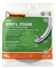 Frost King Gray Foam/Vinyl Weather Seal For Doors and Windows 17 ft. L X 0.19 in.