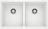 Precis Equal Double Bowl - White