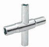 B&K Silver Chrome Steel 4-Way Stem Key - Deal of The Week