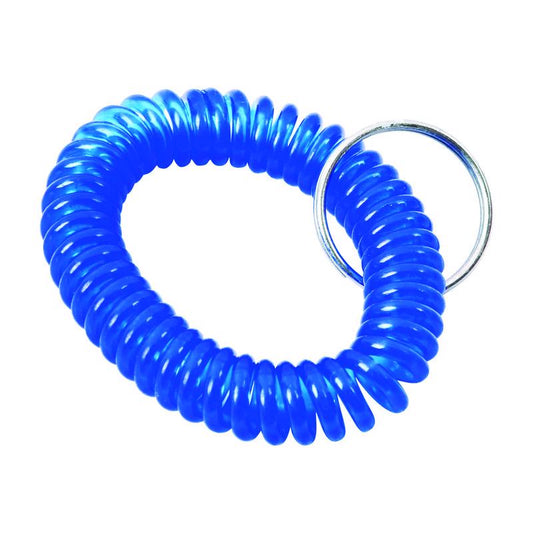 Home Plus Vinyl Assorted Coiled Key Ring (Pack of 60)