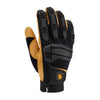 Carhartt Men's Indoor/Outdoor Knuckler Gloves Black/Yellow L 1 pair