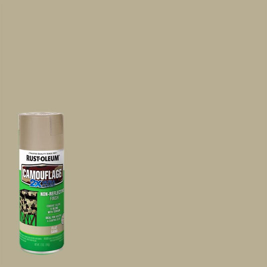 Rust-Oleum Specialty Ultra Flat Sand Camouflage Spray Paint 12 oz.