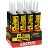 Loctite PL Premium Polyurethane Construction Adhesive 10 oz. (Pack of 12)