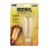 FEIT Electric The Original 40 watts ST19 Vintage Incandescent Bulb E26 (Medium) Soft White 1 pk (Pack of 6)