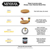 Minwax Color-Matched White Wood Filler 6 oz