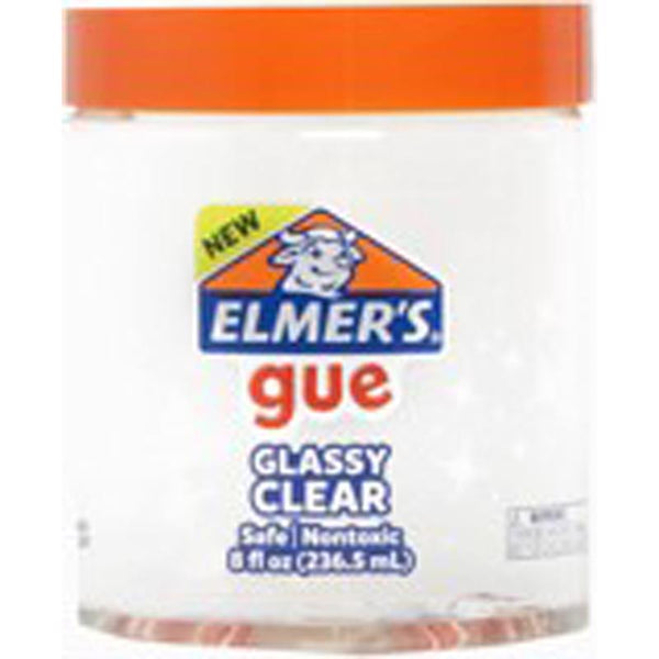 Elmer's Gue Glassy Slime 1 pk (Pack of 2)