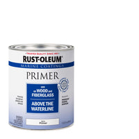 Marine Wood Primr Wht Qt