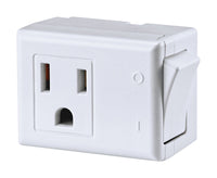 Leviton Grounded 1 outlets Switch Tap Adapter 1 pk - Deal of The Week