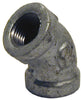 STZ Industries 1-1/2 in. FIP each X 1-1/2 in. D FIP Galvanized Malleable Iron 45 Degree Elbow