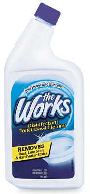 The Works No Scent Toilet Bowl Cleaner 32 oz. Liquid (Case of 12)