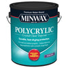 Minwax Polycrylic Satin Crystal Clear Water-Based Polyurethane 1 gal. (Pack of 2)