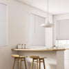 Living Accents Vinyl 1 in. Mini-Blinds 29 in. W X 72 in. H White Cordless - Open Box