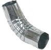 Amerimax 3 in. H X 3 in. W X 9 in. L Metallic Galvanized Steel Downspout Elbow