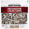 Rust-Oleum Tan Blend Decorative Color Chips 1 lb.