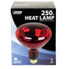Feit 250 W BR40 Heat Lamp Incandescent Bulb E26 (Medium) Red 1 pk (Pack of 6)