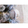 Celebrations Platinum LED Pure White Lighted Ornament 6 in. Hanging Decor