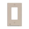Westek LumiCover Almond 1 gang Plastic Rocker Nightlight Wall Plate 1 pk