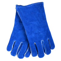 Forney 13.5 in. Leather Welding Gloves Blue L 1 pk - Deal of The Week