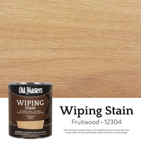 Old Masters Semi-Transparent Fruitwood Oil-Based Wiping Stain 1 qt. (Pack of 4)