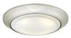 Westinghouse Brushed Nickel Metallic 5.5 in. W Steel LED Canless Recessed Downlight 15 W
