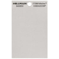 Hillman 3 in. Reflective Mylar Self-Adhesive Special Character Blank 1 pc (Pack of 6)