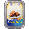 Hefty EZ Foil 9 in. W x 13 in. L Cake Pan 2 EA (Pack of 9)