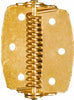 National Hardware 2 in. L Brass-Plated Spring Hinge 2 pk