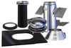 Selkirk 8 in. Stainless Steel Stove Pipe Ceiling Support Kit