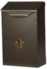Gibraltar Mailboxes City Classic Galvanized Steel Wall Mount Venetian Bronze Mailbox